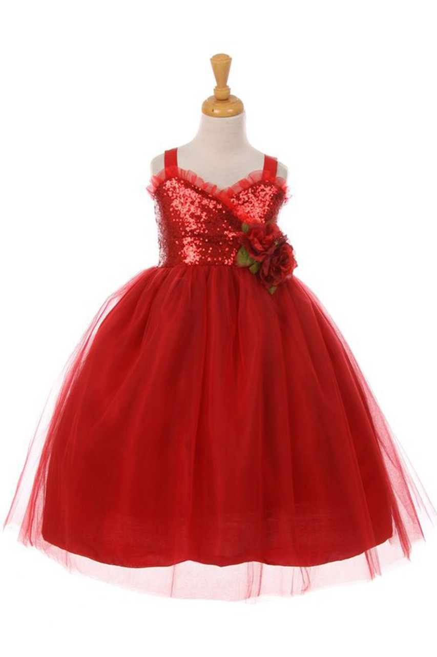 Red Princess Ruffle Gown for Kid Girl at Rs.899/Piece in tirunelveli offer  by K Fashion